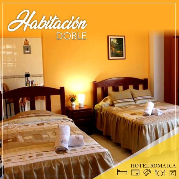 Hotel Y Restaurante Roma Ica Dış mekan fotoğraf